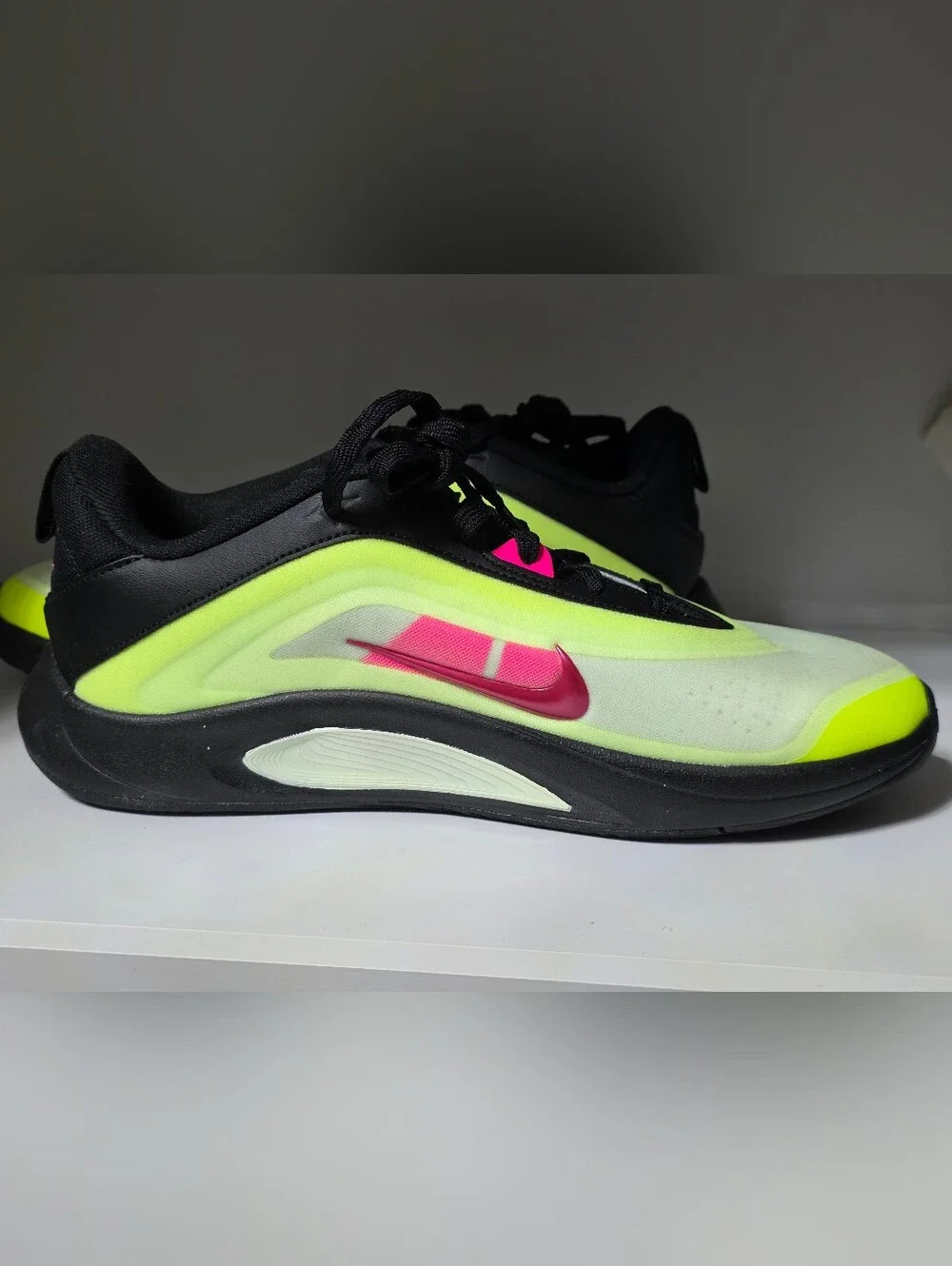 Authentic Nike Neon Green (Aja Wilson) Size 6.5Y/8W- Brand New
